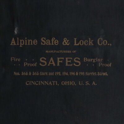 خرید و دانلود نسخه کامل کتاب Alpine Lock & Safe Co. Catalog 1890