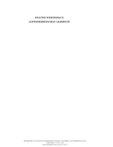 خرید و دانلود نسخه کامل کتاب Althochdeutsches Lesebuch_68e24fd197d0e.jpeg خرید و دانلود نسخه کامل کتاب Althochdeutsches Lesebuch