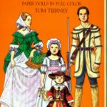 خرید و دانلود نسخه کامل کتاب American Family of the Colonial Era Paper Dolls in Full Color