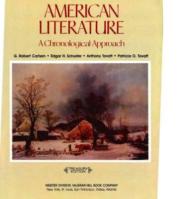 خرید و دانلود نسخه کامل کتاب American Literature. A Chronological Approach