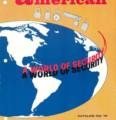 خرید و دانلود نسخه کامل کتاب American Locks Catalog Number 10: A World of Security