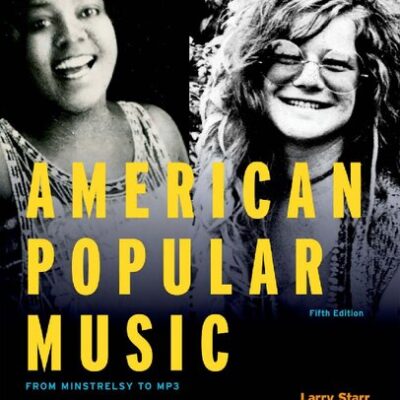 خرید و دانلود نسخه کامل کتاب American Popular Music: From Minstrelsy to MP3