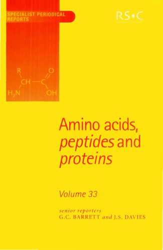 خرید و دانلود نسخه کامل کتاب Amino Acids, Peptides and Proteins (SPR Amino Acids, Peptides, and Proteins (RSC)) (Vol 33)_68e63743a4681.jpeg خرید و دانلود نسخه کامل کتاب Amino Acids, Peptides and Proteins (SPR Amino Acids, Peptides, and Proteins (RSC)) (Vol 33)