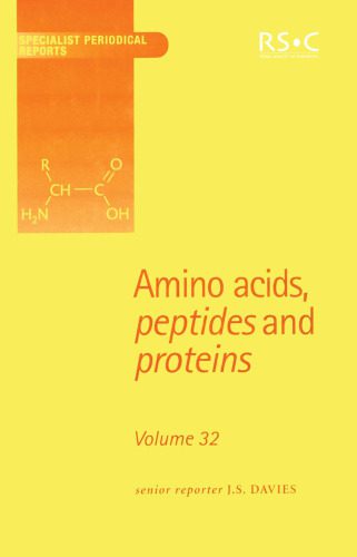خرید و دانلود نسخه کامل کتاب Amino Acids, Peptides and Proteins (SPR Amino Acids, Peptides, and Proteins (RSC)) (Vol 32)_68e65e1555803.jpeg خرید و دانلود نسخه کامل کتاب Amino Acids, Peptides and Proteins (SPR Amino Acids, Peptides, and Proteins (RSC)) (Vol 32)