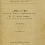 خرید و دانلود نسخه کامل کتاب Ammonites rares ou peu connues et ammonites nouvelles du Toarcien moyen de la région Sud-Est de l’Aveyron