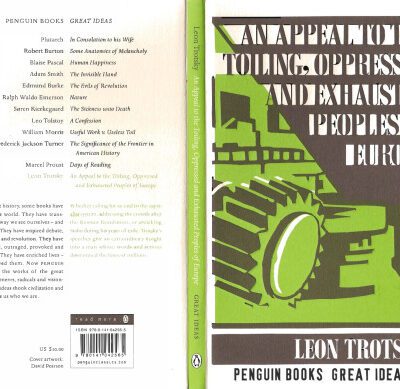 خرید و دانلود نسخه کامل کتاب An Appeal to the Toiling, Oppressed and Exhausted Peoples of Europe (Penguin Great Ideas)