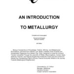 خرید و دانلود نسخه کامل کتاب An Introduction to Metallurgy
