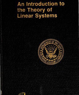 خرید و دانلود نسخه کامل کتاب An Introduction to the Theory of Linear Systems