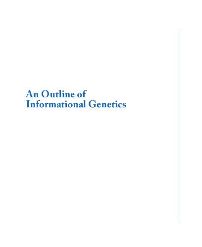 خرید و دانلود نسخه کامل کتاب An Outline of Informational Genetics_68e6d8f03c9aa.jpeg خرید و دانلود نسخه کامل کتاب An Outline of Informational Genetics