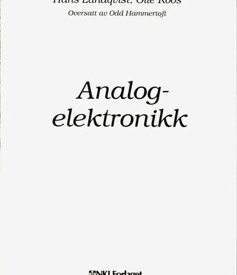 خرید و دانلود نسخه کامل کتاب Analogelektronikk