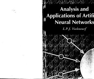 خرید و دانلود نسخه کامل کتاب Analysis and applications of artificial neural networks