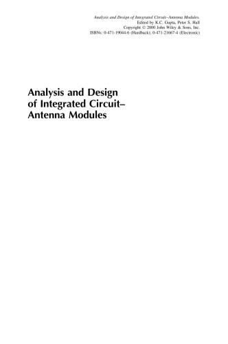 خرید و دانلود نسخه کامل کتاب Analysis and Design of Integrated Circuit-Antenna Modules_68f632c5c2307.jpeg خرید و دانلود نسخه کامل کتاب Analysis and Design of Integrated Circuit-Antenna Modules