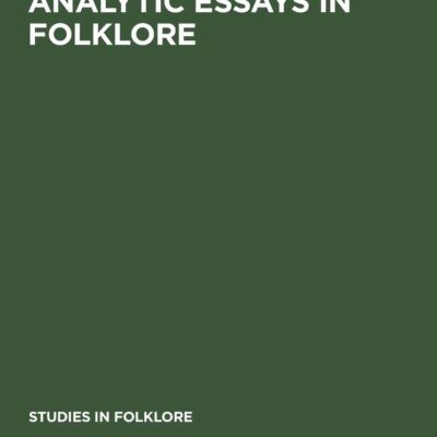 خرید و دانلود نسخه کامل کتاب Analytic Essays in Folklore