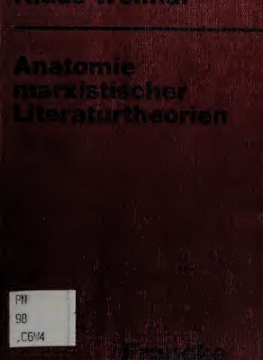 خرید و دانلود نسخه کامل کتاب Anatomie marxistischer Literaturtheorien