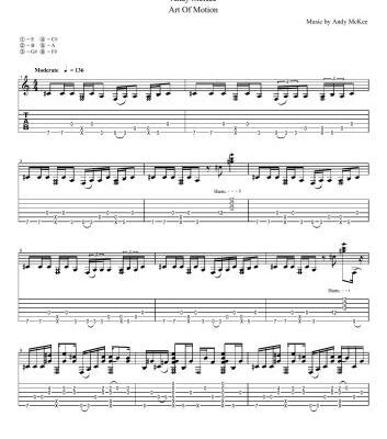 خرید و دانلود نسخه کامل کتاب Andy McKee – Art of Motion