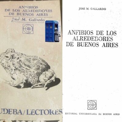 خرید و دانلود نسخه کامل کتاب Anfibios de los alrededores de Buenos Aires