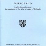 خرید و دانلود نسخه کامل کتاب Anglo-Saxon Ireland: the Evidence of the Martyrology of Tallaght