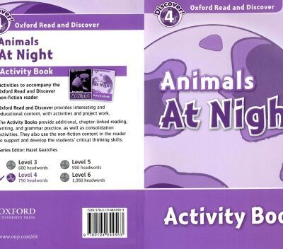خرید و دانلود نسخه کامل کتاب Animals at Night Activity Book