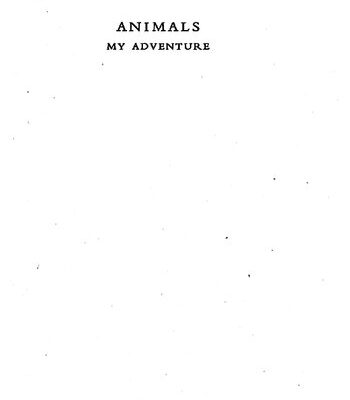 خرید و دانلود نسخه کامل کتاب Animals, My Adventure