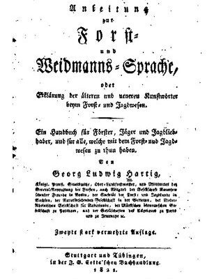 خرید و دانلود نسخه کامل کتاب Anleitung zur Forst- und Waidmanns-Sprache oder Erklärung der älteren und neueren Kunstwörter beim Forst- und Jagdwesen