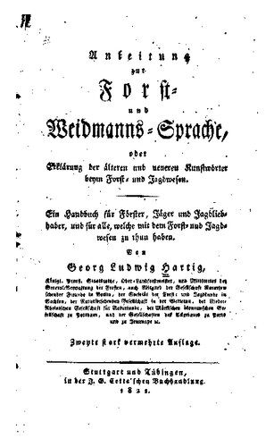 خرید و دانلود نسخه کامل کتاب Anleitung zur Forst- und Waidmanns-Sprache oder Erklärung der älteren und neueren Kunstwörter beim Forst- und Jagdwesen_68e98c633512c.jpeg خرید و دانلود نسخه کامل کتاب Anleitung zur Forst- und Waidmanns-Sprache oder Erklärung der älteren und neueren Kunstwörter beim Forst- und Jagdwesen