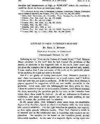 خرید و دانلود نسخه کامل کتاب Answer to Prof. Stormers Remark