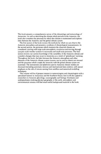 خرید و دانلود نسخه کامل کتاب Antarctic Meteorology and Climatology_68eec42ae75f3.jpeg خرید و دانلود نسخه کامل کتاب Antarctic Meteorology and Climatology
