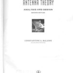 خرید و دانلود نسخه کامل کتاب Antenna theory: analysis and design. Chapter 9-16