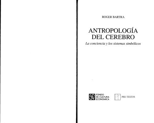 خرید و دانلود نسخه کامل کتاب Antropologia del cerebro