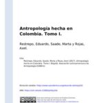 خرید و دانلود نسخه کامل کتاب Antropología hecha en Colombia