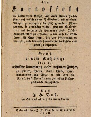 خرید و دانلود نسخه کامل کتاب Anweisung, die Kartoffeln in bedeutender Menge, auf eine kleine Fläche mit weniger Dünger zu erzeugen