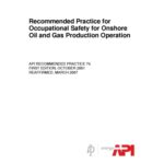خرید و دانلود نسخه کامل کتاب API RP 74 1st Ed. Oct. 2001 (R2007) – Recommended Practice for Occupational Safety for Onshore Oil and Gas Production Operation