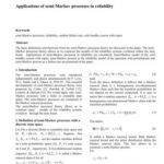 خرید و دانلود نسخه کامل کتاب Applications of semi-Markov processes in reliability
