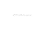 خرید و دانلود نسخه کامل کتاب Applied Metrology for Manufacturing Engineering
