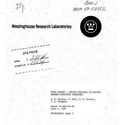 خرید و دانلود نسخه کامل کتاب Applied research on electro-magneto-strictive vibragyro
