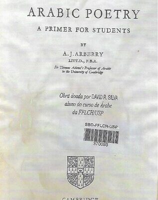 خرید و دانلود نسخه کامل کتاب Arabic Poetry: A Primer for Students (Introduction only)