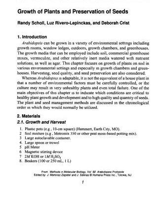 خرید و دانلود نسخه کامل کتاب Arabidopsis Protocols. Chapters 13, 34 are absent
