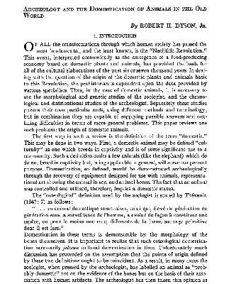 خرید و دانلود نسخه کامل کتاب Archeology and the Domestication of Animals in the Old World