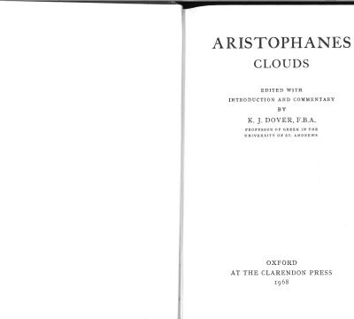 خرید و دانلود نسخه کامل کتاب Aristophanes’ Clouds