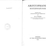 خرید و دانلود نسخه کامل کتاب Aristophanes’ Ecclesiazusae