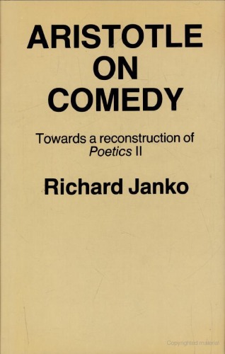 خرید و دانلود نسخه کامل کتاب Aristotle on Comedy: Towards a Reconstruction of Poetics II_68f79ef861fc3.jpeg خرید و دانلود نسخه کامل کتاب Aristotle on Comedy: Towards a Reconstruction of Poetics II