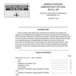 خرید و دانلود نسخه کامل کتاب Armor-piercing ammunition for gun, 90-mm, M3