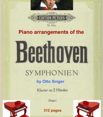 خرید و دانلود نسخه کامل کتاب Arrangements for solo piano of the 9 symphonies