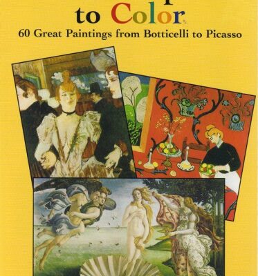 خرید و دانلود نسخه کامل کتاب Art Masterpieces to Color