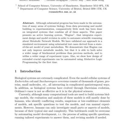 خرید و دانلود نسخه کامل کتاب [Article] Automating the Development of Metabolic Network Models