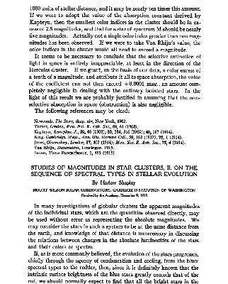 خرید و دانلود نسخه کامل کتاب [Article] Studies of Magnitudes in Star Clusters II. On the Sequence of Spectral Types in Stellar Evolution