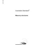 خرید و دانلود نسخه کامل کتاب AS 3700-2001 Masonry structures
