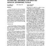 خرید و دانلود نسخه کامل کتاب ASHRAE DE-93-12-3 -Energy Requirements and Potential Savings for Heated Indoor Swimming Pools