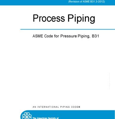 خرید و دانلود نسخه کامل کتاب ASME B31.3 2014 Edition – Process Piping