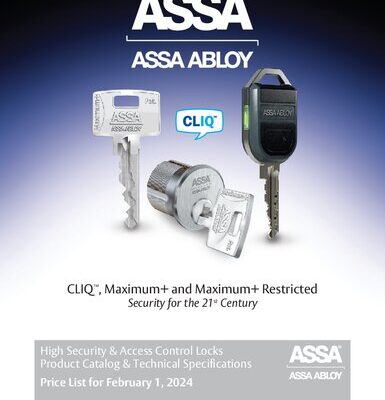 خرید و دانلود نسخه کامل کتاب ASSA Abloy CLIQ, Maximum+ and Maximum+ Restricted Price List